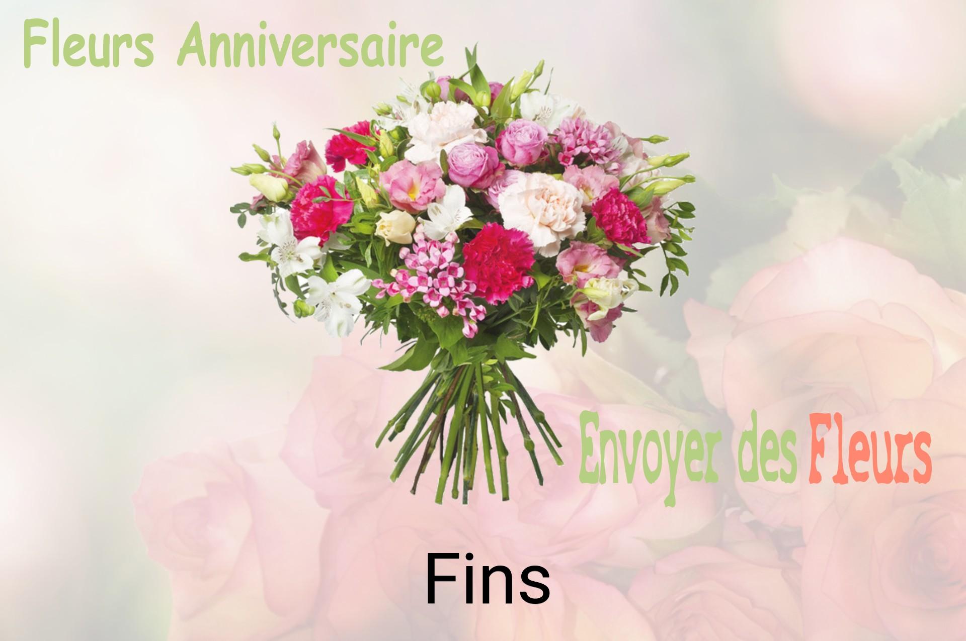 Bouquet de fleurs d’anniversaire livré à Fins